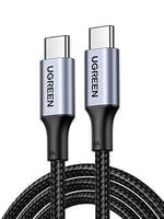 UGREEN 100W USB C Kablosu PD3.0 Hızlı Şarj Kablosu PPS iPhone 15 Pro Max MacBook Pro M2 MacBook Air M2 Galaxy S25 Ultra ile uyumludur. (3m)