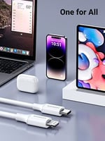 UGREEN 10493 USB kablosu 1 m USB C USB C/Lightning Beyaz
