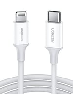 UGREEN 10493 USB kablosu 1 m USB C USB C/Lightning Beyaz