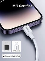 UGREEN 10493 USB kablosu 1 m USB C USB C/Lightning Beyaz