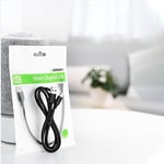 UGREEN 2.0 A USB-A & USB-C & Şarj ve Data Kablosu, 50 Santimetre, Siyah, 60115