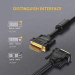Ugreen 24+1 DVI to DVI Görüntü Aktarma Kablosu 3 Metre - Seçenekler: 3m/10ft, 5m/15ft, 1m, 2m