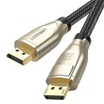 Ugreen 8K 60Hz 4K 144Hz v1.4 DisplayPort Görüntü ve Ses Aktarım Kablosu 3 Metre