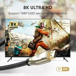 Ugreen 8K 60Hz 4K 144Hz v1.4 DisplayPort Görüntü ve Ses Aktarım Kablosu 2 Metre