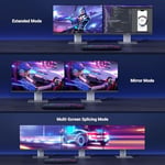 UGREEN 8K Displayport kablosu 1.4 8K 60Hz 4K 240Hz, VESA sertifikalı, PC, HDTV, monitör, grafik kartı için HDR, FreeSync, G-Sync, DSC 1.2, HDCP 2.2 ile uyumlu alüminyum DP kablosu 32,4 Gbps (3M) | 8K@
