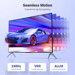 UGREEN 8K HDMI 2.1 Kablo 3D eARC HDCP 2.2/2.3 PC için PS5/PS4 Soundbar HDTV(5m) | 4K@240Hz 10K 8K@60Hz, Dinamik HDR eARC Dolby Atmos, HDCP 2.3, PS5 PS4 Xbox Roku TV HDTV Blu-ray Projektör ile Uyumlu
