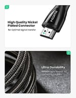 Ugreen 8K Ultra HD HDMI 2.1 Görüntü Aktarma Kablosu 1 Metre