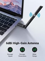 Ugreen AC650 5GHz / 2.4GHz Dual Band USB 2.0 Wi-Fi Adaptör