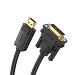 Ugreen Display Port Erkek to DVI 24+1 Erkek Görüntü Aktarma Kablosu 2 Metre
