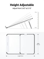 UGREEN Dizüstü bilgisayar standı, paslanmaz çelik, dizüstü bilgisayar tutucu, masa, dizüstü bilgisayar standı, ayarlanabilir, dizüstü bilgisayar standı, MacBook Air, MacBook Pro, X1 Carbon gibi 12 ila