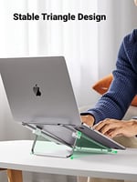UGREEN Dizüstü bilgisayar standı, paslanmaz çelik, dizüstü bilgisayar tutucu, masa, dizüstü bilgisayar standı, ayarlanabilir, dizüstü bilgisayar standı, MacBook Air, MacBook Pro, X1 Carbon gibi 12 ila