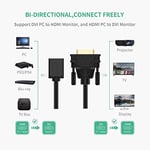 Ugreen DVI 24+1 to HDMI Dönüştürücü Görüntü Aktarma Kablosu