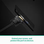 Ugreen DVI 24+1 to HDMI Dönüştürücü Görüntü Aktarma Kablosu