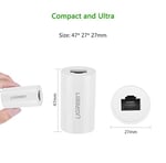 Ugreen Ethernet Kablo Birleştirici Ara Aparat Beyaz