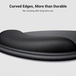 UGREEN Hafızalı Köpük Bilek Dayanağı ile Ergonomik Mouse Pad | Hafızalı köpük, bilek desteği, pürüzsüz yüzey, oyun ve ofis için kaymaz PU taban