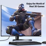 UGREEN HDMI Kablo 4K 60Hz UHD 2.0 HDMI ARC Kablo HDR 3D High Speed 18Gbps Ethernet Altın Kaplama TV Televizyon, Monitor, Blu-ray, PS5/PS4/PS3, Xbox Series S, Soundbar (2M ile Uyumlu)