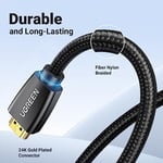 UGREEN HDMI Kablo 4K 60Hz UHD 2.0 HDMI ARC Kablo HDR 3D High Speed 18Gbps Ethernet Altın Kaplama TV Televizyon, Monitor, Blu-ray, PS5/PS4/PS3, Xbox Series S, Soundbar (2M ile Uyumlu)