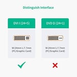 Ugreen HDMI to DVI 24+5 Dönüştürücü Kablo