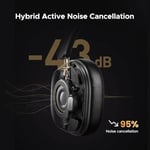 UGREEN HiTune Max5C Kulaklıklar Kablosuz, 75H Çalma Süresi, Uyarlanabilir Gürültü Engelleme, Yüksek Çözünürlüklü Ses Bluetooth 5.4 Kulak Üstü Kulaklıklar, Uygulama ile Özel EQ Çoklu Bağlantı | Uyarlan