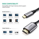 UGREEN iPhone 17/16 Serisi Dell XPS 2M için HDMI Kablosu USB 3.1 4K USB C | Tip C HDMI 4 K 60Hz UHD Adaptörü için iPad Pro/Hava/Mini Samsung S26 Serisi/S25 Serisi/Galaxy Z MacBook Pro Huawei P60 Pro