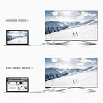 UGREEN iPhone 17/16 Serisi Dell XPS 2M için HDMI Kablosu USB 3.1 4K USB C | Tip C HDMI 4 K 60Hz UHD Adaptörü için iPad Pro/Hava/Mini Samsung S26 Serisi/S25 Serisi/Galaxy Z MacBook Pro Huawei P60 Pro