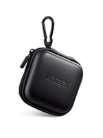 UGREEN Kulaklık çantası Case in Ear kulaklık kılıfı koruyucu kılıf darbeye dayanıklı koruyucu çanta kulaklık saklama kutusu Earphone Cover sert kılıf Airpods, Earpods, MP3 çalar vb. ile uyumlu, Siyah