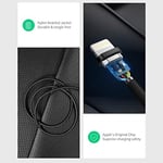Ugreen Lightning iPhone Örgülü Data ve Şarj Kablosu Beyaz 1 Metre