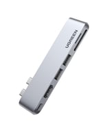 Ugreen Macbook Pro Air İçin Thunderbolt 3 Type-C HDMI USB 3.0 TF SD Kart Okuyucu Hub Adaptör