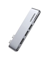 Ugreen Macbook Pro Air İçin Thunderbolt 3 Type-C HDMI USB 3.0 TF SD Kart Okuyucu Hub Adaptör