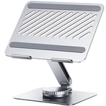 UGREEN Masa için Dizüstü Bilgisayar Standı Ayarlanabilir 360 Döner Taban, MacBook Pro Air Stand, Lenovo Ideapad 3, Dell Chromebook, HP Dizüstü Bilgisayar 17,3 İnçe Kadar Uyumlu