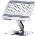 UGREEN Masa için Dizüstü Bilgisayar Standı Ayarlanabilir 360 Döner Taban, MacBook Pro Air Stand, Lenovo Ideapad 3, Dell Chromebook, HP Dizüstü Bilgisayar 17,3 İnçe Kadar Uyumlu