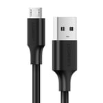 Ugreen Micro USB Data ve Şarj Kablosu, Siyah, 1.5 Metre