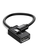 Ugreen Micro USB OTG Çevirici Adaptör, Siyah