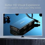 Ugreen Mini Display Port to HDMI VGA DVI Dönüştürücü Adaptör Siyah
