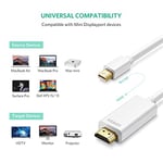 Ugreen Mini Displayport HDMI Dönüştürücü Kablo, 3 Metre