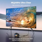 Ugreen Mini HDMI Adaptörü 4K 60Hz Mini HDMI HDMI Adaptörü 18Gbit/ s Mini HDMI Erkek HDMI Dişi 3D'yi destekler, Raspberry Pi Zero için Ethernet ARC, Canon EOS 700D Nikon D5300 (20CM)