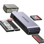UGREEN SD, CF, micro SD ve MS USB kart okuyucu için USB 3.0 kart okuyucu, CF, SD, SDHC, SDXC, micro SD, micro SDHC, micro SDXC, MS vb. için daha fazla kart okuyucusunun eşzamanlı okunması