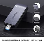 UGREEN SD, CF, micro SD ve MS USB kart okuyucu için USB 3.0 kart okuyucu, CF, SD, SDHC, SDXC, micro SD, micro SDHC, micro SDXC, MS vb. için daha fazla kart okuyucusunun eşzamanlı okunması