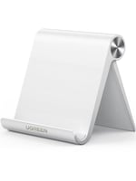 UGREEN Taşınabilir Telefon Standı Ayarlanabilir iPhone ile Uyumlu Galaxy Huawei (Beyaz)