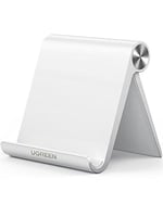 UGREEN Taşınabilir Telefon Standı Ayarlanabilir iPhone ile Uyumlu Galaxy Huawei (Beyaz)