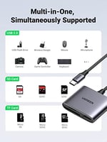 Ugreen Type-C to SD Micro SD TF USB Kart Okuyucu Adaptör