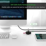 Ugreen USB 2.0 4 Portlu Hub Çoklayıcı, Siyah