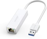 Ugreen USB 3.0 to RJ45 Gigabit Ethernet Dönüştürücü Adaptör Beyaz