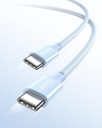 UGREEN USB-C 100W 5A QC PD Örgülü Hızlı Şarj Kablosu, 1 Metre, Mavi, 65253