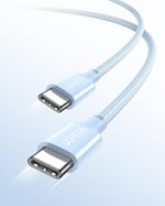 UGREEN USB-C 100W 5A QC PD Örgülü Hızlı Şarj Kablosu, 1 Metre, Mavi, 65253