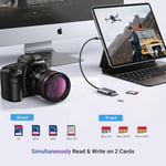 UGREEN USB C Kart Okuyucu SD/ TF Kart Okuyucu Thunderbolt 3 Harici Bellek Kartı Okuyucu