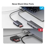 UGREEN USB C Kart Okuyucu SD/ TF Kart Okuyucu Thunderbolt 3 Harici Bellek Kartı Okuyucu