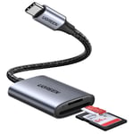 UGREEN USB C Kart Okuyucu SD/ TF Kart Okuyucu Thunderbolt 3 Harici Bellek Kartı Okuyucu
