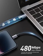 UGREEN USB C - Lightning Kablosu MFi Sertifikalı USB C Lightning Şarj Kablosu PD 3.0 iPhone 14, iPhone 13, iPhone 12, iPhone 11, iPhone SE, iPad 10.2 2021, AirPods vb. ile uyumludur. (1M)