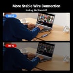 UGREEN USB - Ethernet Adaptörü, Tak ve Çalıştır Ethernet Adaptörü, Alüminyum Kabuk, 1Gbps Gigabit RJ45 - USB 3.0 Ağ Dongle, Nintendo Switch, Laptop, MacBook, Windows, macOS, Linux ile Uyumlu